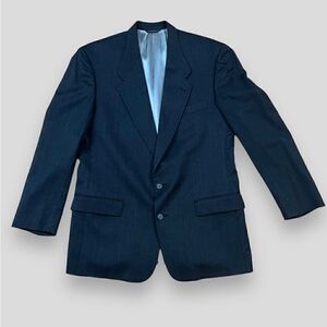 Vintage Givenchy Pin Stripe Boxy Cut Blazer